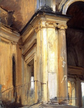 John Singer Sargent œuvres - Architecture romaine John Singer Sargent